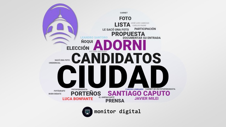 Elecciones porteñas: Adorni ganó el debate en las redes