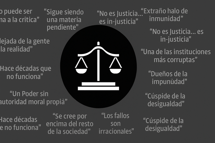 La Justicia, eje de desconfianza en el diálogo digital argentino