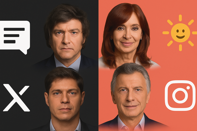 El liderazgo visual: la política se apaga en X y se reinventa en Instagram