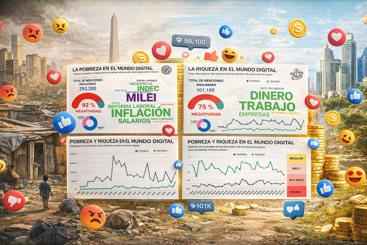 El debate económico de los argentinos: entre el presente de pobreza y un futuro de "riqueza"