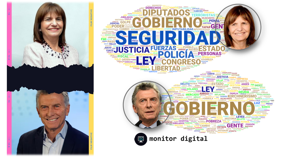 Macri y Bullrich también libran su batalla digital