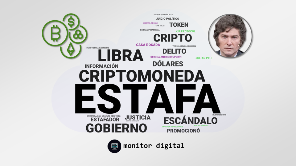 El "criptogate" sacude a Milei en las redes sociales